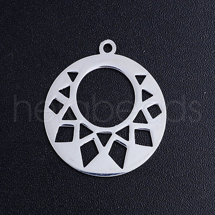 Tarnish Resistant 201 Stainless Steel Pendants STAS-S105-JN387-1-1