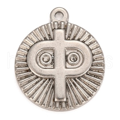 Tarnish Resistant 304 Stainless Steel Pendant Rhinestone Settings STAS-Z016-11P-1