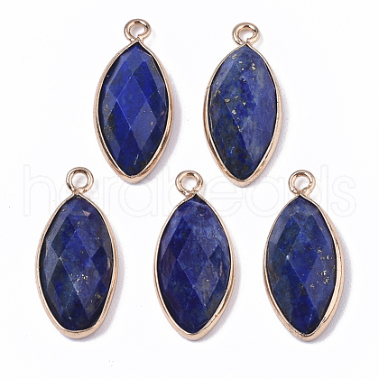 Natural Lapis Lazuli Pendants G-T131-07B-1