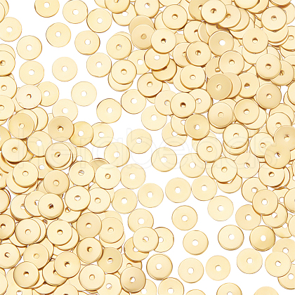 Unicraftale 500Pcs Brass Spacer Beads KK-UN0002-09-1