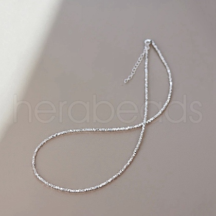 Brass Chain Choker Necklaces PW-WG78554-09-1