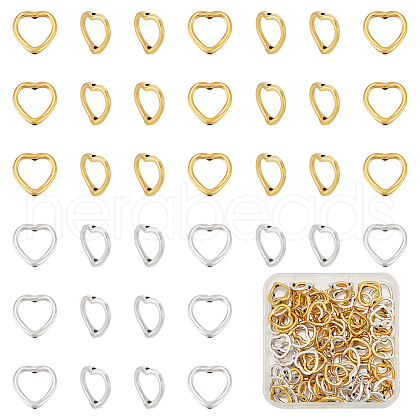 Unicraftale 100Pcs 2 Colors FIND-UN0015-63-1