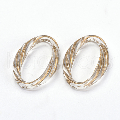 Plating Acrylic Linking Rings OACR-S016-65-1