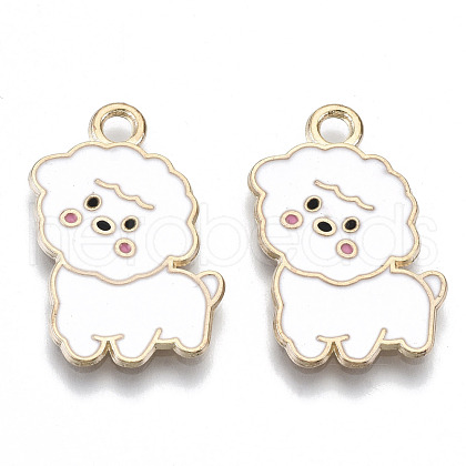 Alloy Enamel Pendants PALLOY-N160-004-RS-1