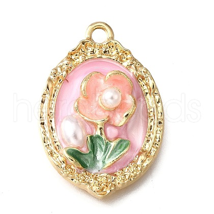 Alloy Enamel Pendants ENAM-K076-13B-01-1