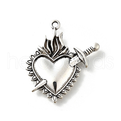Tibetan Style Alloy Pendants PALLOY-R157-01AS-05-1