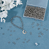 DICOSMETIC 1000Pcs 304 Stainless Steel Jump Rings STAS-DC0015-99-4
