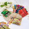  14Pcs 14 Colors Chinese Brocade Tassel Zipper Jewelry Bag Gift Pouch ABAG-NB0001-21-2