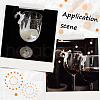 SUNNYCLUE Deer Shape Plastic Wine Glass Charms AJEW-SC0001-63A-5