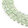 Transparent Baking Paint Glass Beads Strands X1-DGLA-A034-T4mm-D10-3