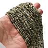 Natural Green Rutilated Quartz Beads Strands G-RM2025-A14-3mm-A-1