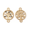 Alloy Enamel Connector Charms FIND-H039-19KCG-E-1