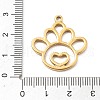 304 Stainless Steel Pendants STAS-I334-04G-3
