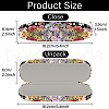 PU Leather Hard Shell Glasses Case AJEW-WH20099-005-2