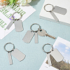 304 Stainless Steel Keychain KEYC-UN00008-2