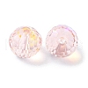 AB Color Plated Glass Beads EGLA-P059-02A-AB04-2