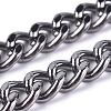 Iron Cuban Link Chains CH-R013-7x5.5mm-B-3