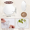  16Pcs 201 Stainless Steel Cabochons FIND-NB0005-30-9