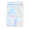 Rectangle Zip Lock Plastic Laser Bags OPP-YWC0001-7X12-2