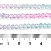 Transparent Painted Glass Beads Strands X1-DGLA-A034-T3mm-A10-3