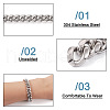Yilisi DIY Chain Bracelet Necklace Making Kit DIY-YS0001-71-5