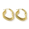 304 Stainless Steel Hoop Earrings for Women EJEW-B054-19G-03-1