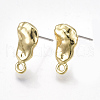 Alloy Stud Earring Findings PALLOY-T065-34-1