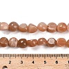 Natural Sunstone Beads Strands G-P568-C19-01-5
