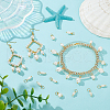 40Pcs 4 Styles Natural Cultured Freshwater Pearl Pendants PALLOY-PH01713-4