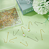 DICOSMETIC 160Pcs 4 Style 316 Surgical Stainless Steel Earring Hooks STAS-DC0011-39-5