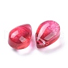 Transparent Glass Charms GGLA-M004-05B-01-3
