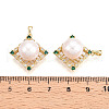 Natural Cultured Freshwater Pearl Pendants PEAR-N020-07O-3