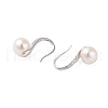 Mother's Day Jewellery 925 Sterling Silver Hoop Earring EJEW-H002-28P-2