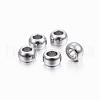 Tarnish Resistant 304 Stainless Steel Spacer Beads STAS-H376-37-2