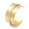 304 Stainless Steel Cuff Bangles BJEW-M082-05G-4