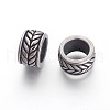 304 Stainless Steel Beads STAS-F194-04AS-2