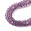 Faceted Imitation Austrian Crystal Bead Strands G-M180-4mm-27A-3