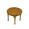 Miniature Wood Table & Chair Set PW-WG15003-01-3