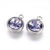 K9 Glass Rhinestone Pendants STAS-F123-26C-1