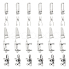 DICOSMETIC 100Pcs 5 Style Tibetan Style Alloy Pendants TIBE-DC0001-04-1