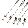 Natural Gemstone Dowsing Pendulums G-M447-03ASP-1