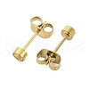 304 Stainless Steel Stud Earring Findings STAS-V003-09G-03-2
