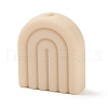 Arch Food Grade Eco-Friendly Silicone Focal Beads SIL-P003-01F-2