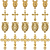 SUNNYCLUE DIY Religion Theme Jewelry Making Findings Kit DIY-SC0024-07-1