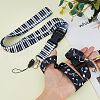  2Pcs 2 Colors Adjustable Mobile Phone Lanyard AJEW-NB0005-91-3