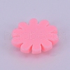 Opaque Frosted Resin Cabochon RESI-WH0009-03-2