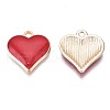 Alloy Enamel Pendants ENAM-N054-73D-3