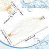 Nylon Fascinator Mesh Face Veil OHAR-WH0034-10A-2