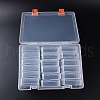 Plastic Bead Containers CON-L022-16-4