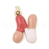 Alloy Enamel Pendants ENAM-S023-01G-N-2